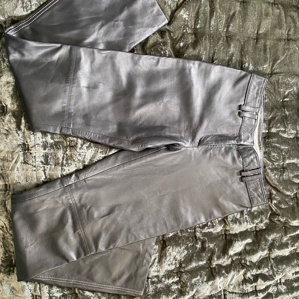 Leather pants